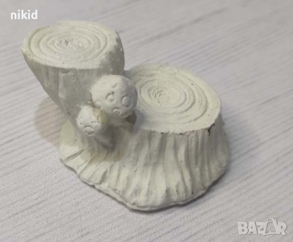 3d Дърво дънер пън пънче с гъби гъбки силиконов молд форма фондан гипс декор