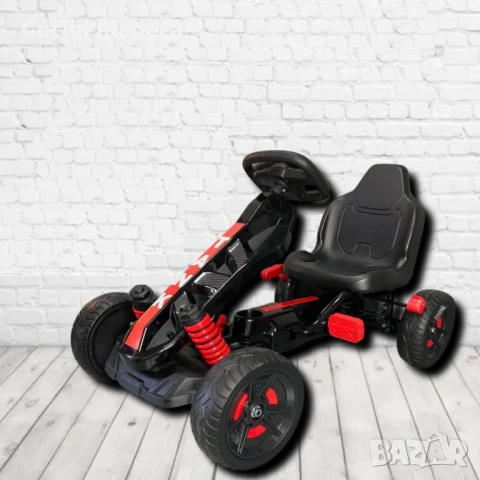 КАРТИНГ С педали TANK G23 С МЕКИ ГУМИ, снимка 13 - Детски велосипеди, триколки и коли - 51038807