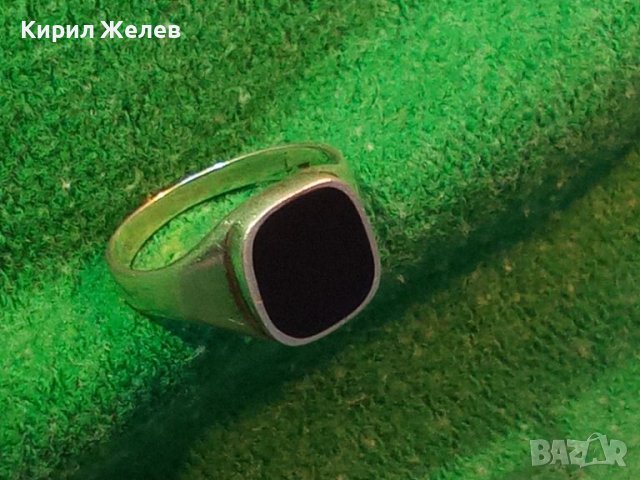 КЛАСИЧЕСКИ СТИЛ ИЗИСКАН ЕМАЙЛИРАН СРЕБЪРЕН ПРЪСТЕН СРЕБРО 925 МАЙСТОРСКА БИЖУТЕРСКА ИЗРАБОТКА 45536, снимка 17 - Пръстени - 45955230