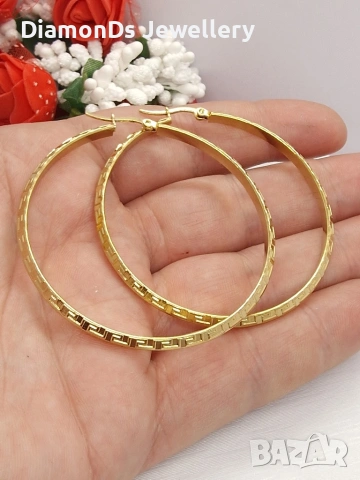 Classic Hoop Earrings ✨ | големи дамски халки