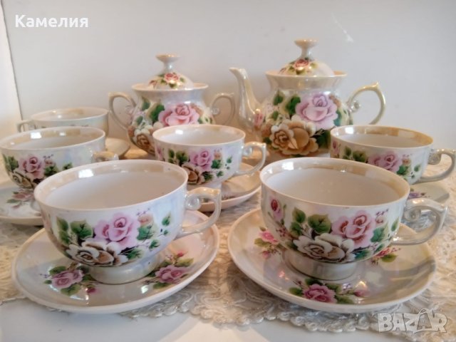 Сервиз за чай , снимка 2 - Сервизи - 41445892