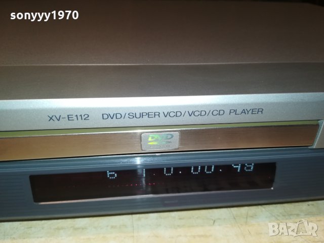 JVC XV-E112SL DVD PLAYER-MADE IN JAPAN 1102222043, снимка 9 - Плейъри, домашно кино, прожектори - 35758089
