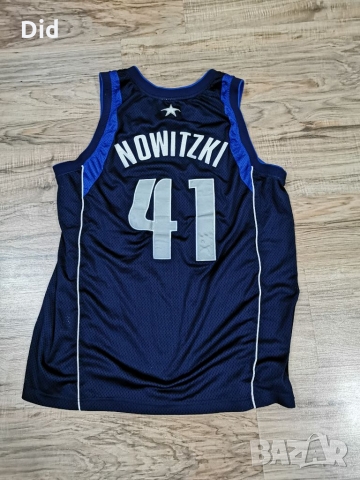 Champion Dallas Mavericks Dirk Nowitzki NBA, снимка 5 - Спортни дрехи, екипи - 36039758