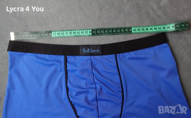 Port Louis XL мъжки сини боксерки от полиамид и ликра, снимка 5 - Бельо - 40899645