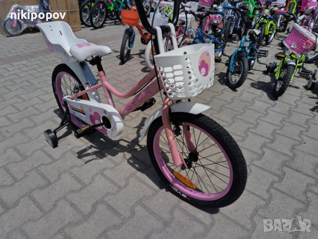BYOX Велосипед 18" QUINCY розов, снимка 12 - Велосипеди - 53559098