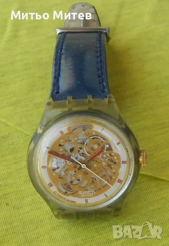 Swatch Skeleton автоматик , снимка 2 - Мъжки - 56116372