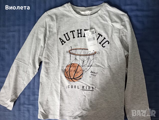 Детска блуза Mango с дълъг ръкав 8 години, снимка 2 - Детски Блузи и туники - 41800170