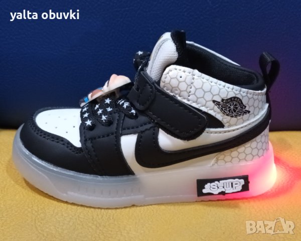 Светещи детски кецове Air fashion, снимка 7 - Детски маратонки - 42428695