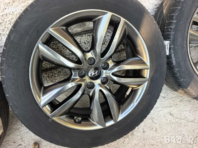 19ки 5х114.3 7.5J ET49.5 CB 67.1 Hyundai , снимка 2 - Гуми и джанти - 55878491