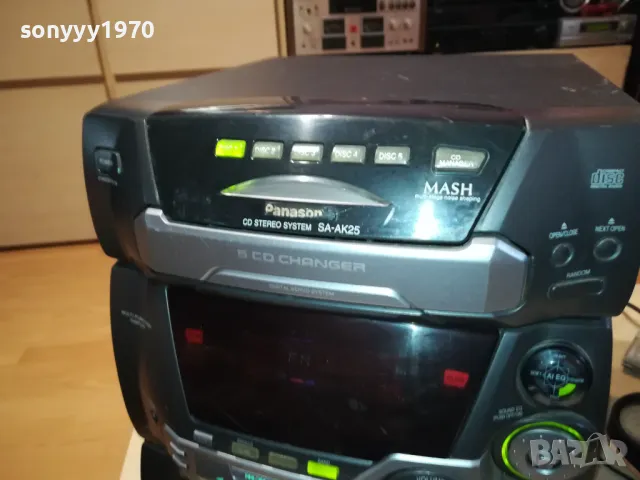 PANASONIC SA-AK25 CD DECK TUNER AMPLI 1311241717LNWCR, снимка 6 - Аудиосистеми - 47956923