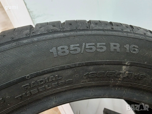4бр летни гуми 185/55/16 CONTINENTAL L05032 , снимка 5 - Гуми и джанти - 53628722