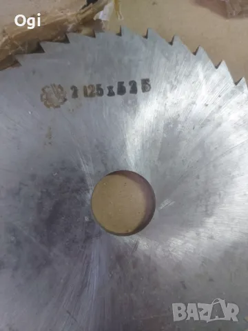 Фреза циркулирна дискова отрезна Ф125x5 , снимка 5 - Стругове - 49680364