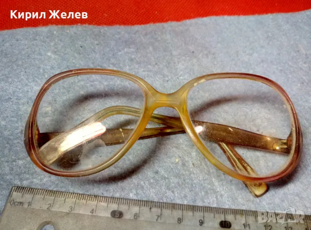 СТАРИ РЕТРО МОДЕЛ ДИОПТРИЧНИ ОЧИЛА 47778, снимка 4 - Антикварни и старинни предмети - 47540121
