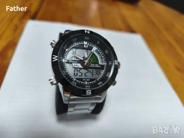 Часовник Shark DS006, снимка 2 - Мъжки - 55843798