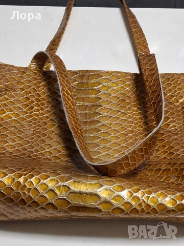 Дамска чанта естествена кожа , снимка 6 - Чанти - 53009627