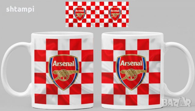 Чаша Арсенал Arsenal  Керамична, снимка 5 - Футбол - 34782669