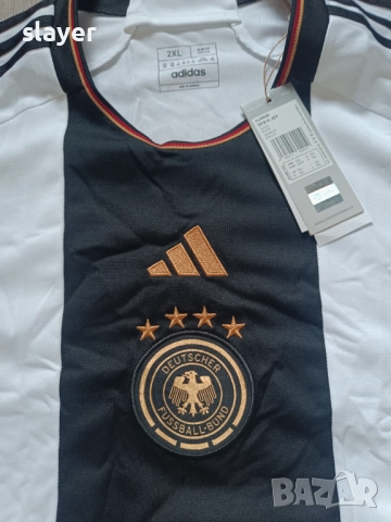Нова оригинална фланелка Германия Germany Adidas XL,XXL, снимка 3 - Спортни дрехи, екипи - 52976476