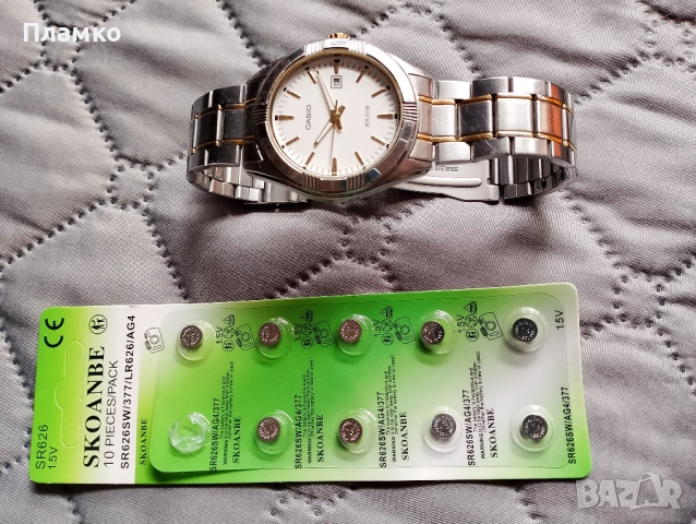 Мъжки аналогов часовник Casio, снимка 2 - Мъжки - 52420002