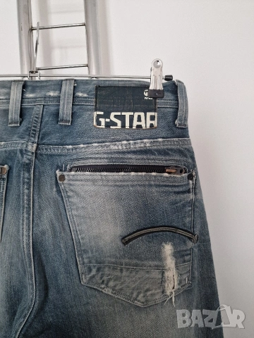 Страхотни мъжки дънки G STAR RAW размер 30, снимка 8 - Дънки - 53574459