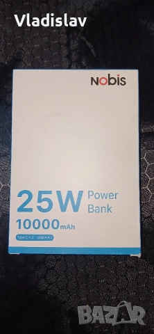 Преносима батерия 10 000mAh 25W