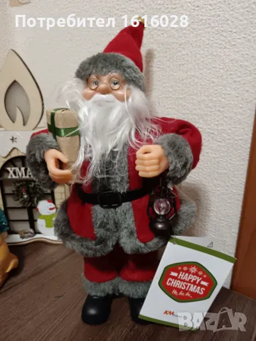 Декоративна фигура на дядо Коледа.