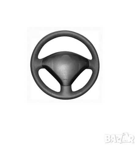 Калъф за волан шиещ 38 см. подходящ за Peugeot 307 (2001-2008)
