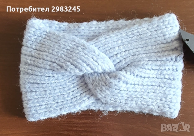 Светлосиня лента за коса, снимка 2 - Аксесоари за коса - 52357671