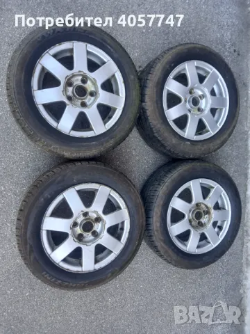 4 броя джанти с гуми , снимка 3 - Гуми и джанти - 50158852