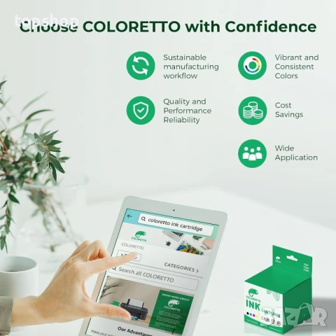 303XL Касета с мастило за принтер HP 303 XL черно и цветно, съвместимо с Envy Photo 622, снимка 3 - Консумативи за принтери - 50578054