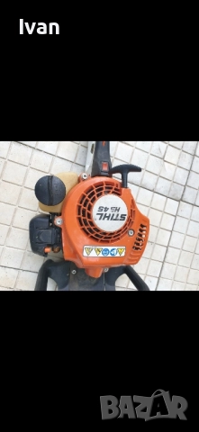 храсторез stihl hs45 ножица за плет , снимка 3 - Градински инструменти - 52425849