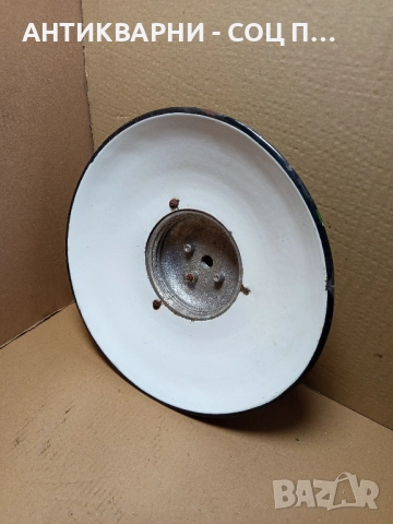 Соц Стара Емайлирана Лампа. , снимка 4 - Антикварни и старинни предмети - 51781617