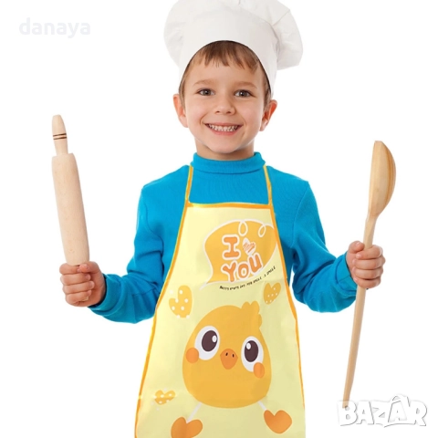 6309 Детска престилка за рисуване с ръкави, снимка 9 - Ученически пособия, канцеларски материали - 52929953