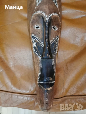 Африканска маска Фанг, снимка 3 - Антикварни и старинни предмети - 50947529