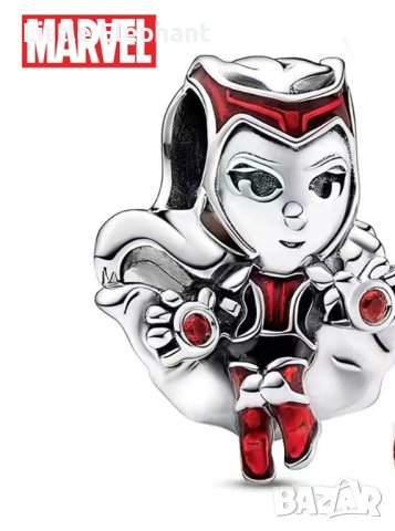 Сребърен елемент Пандора,Марвел Отмъстителите,Вещицата Скарлет/нов