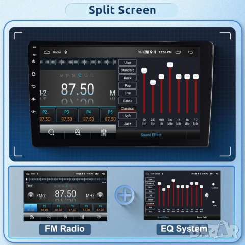Мултимедия за Mercedes, A-Class, B-Class W169, W245, Android, Навигация, Двоен дин, Андроид, снимка 6 - Аксесоари и консумативи - 51321158