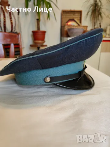 Българска ВВС Военна Пилотска Парадна Фуражка Шапка , снимка 3 - Антикварни и старинни предмети - 47469690