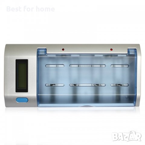 Цифрово интелигентно LCD зарядно устройство за батерии