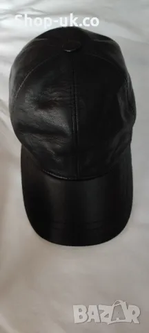 Шапка от естествена кожа., снимка 7 - Шапки - 48804744