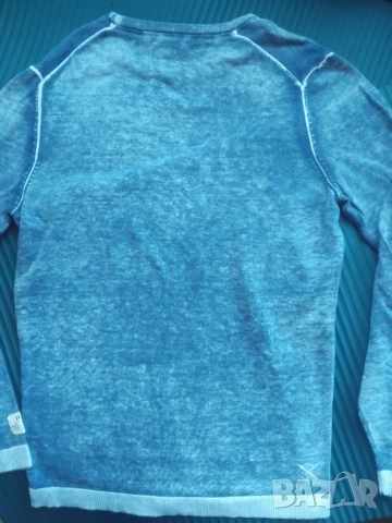 Gaastra 100% оригинален мъжки пуловер, L размер, снимка 7 - Пуловери - 52108536