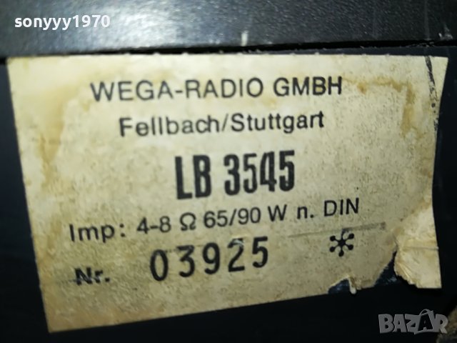 WEGA-GERMANY ТОНКОЛОНА 1бр 0506232011L, снимка 2 - Тонколони - 40980516