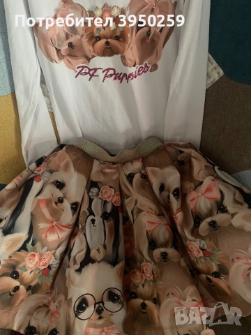 Бутикови дрехи за принцеси, снимка 7 - Детски рокли и поли - 52468494