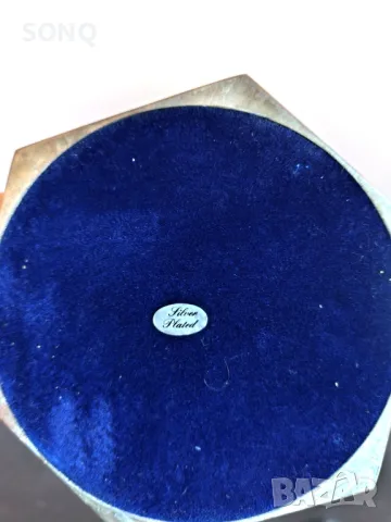 Страхотен Посребрен Свещник, снимка 5 - Антикварни и старинни предмети - 48129461