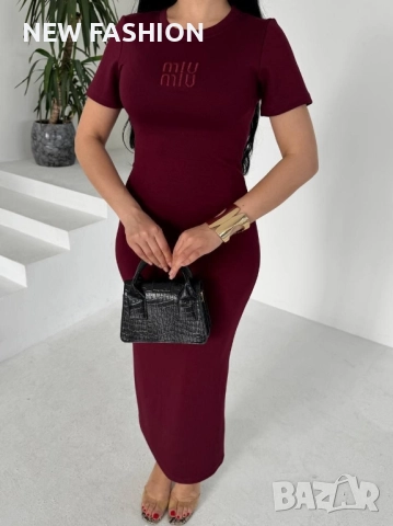 Разпродажба ✨ Дамска Памучна Рокля ✨MIU MIU , снимка 5 - Рокли - 52001159