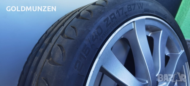 Джанти 5х100 17 Platin и 4х100 17 Brock, снимка 3 - Гуми и джанти - 52956481