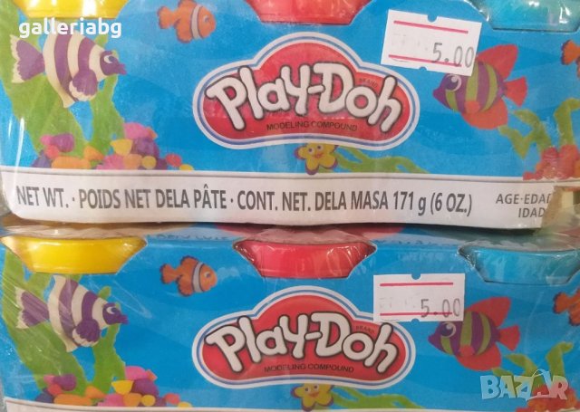 Пластилин: Play Doh, снимка 1 - Пластелини, моделини и пясъци - 39717740