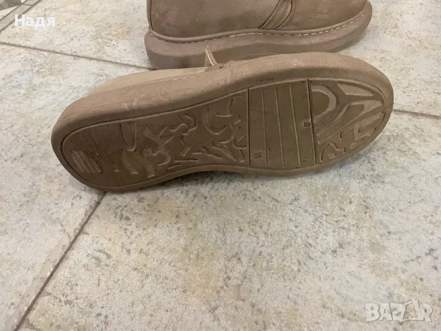 Дамски обувки- номер 38,естествен велур, снимка 7 - Дамски елегантни обувки - 48082125