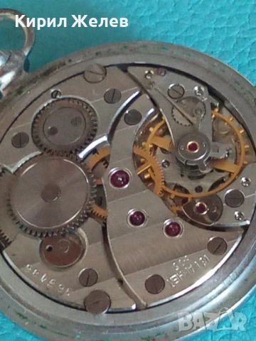 МОЛНИЯ Стар РУСКИ МЕХАНИЧЕН ДЖОБЕН ЧАСОВНИК МОЛНИЯ СССР 37126, снимка 18 - Джобни - 40060375