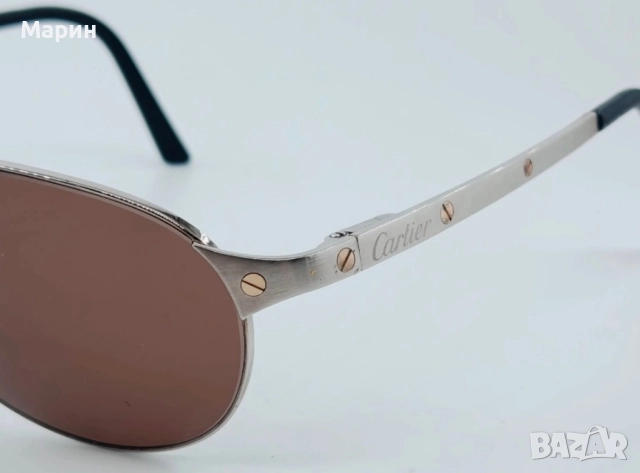Слънчеви очила Cartier Santos-Dumont , снимка 4 - Слънчеви и диоптрични очила - 52297475