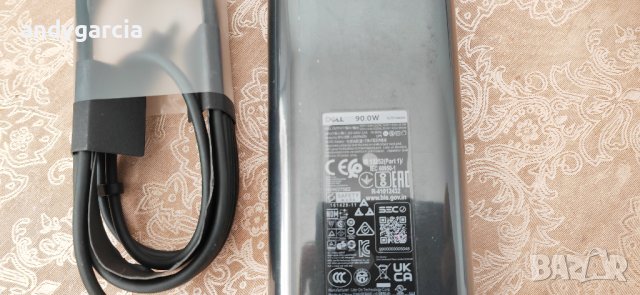 Original Dell Laptop Charger 19.5V 4.62A 90W TYPE-C оригинално зарядно чисто ново, снимка 4 - Захранвания и кутии - 41497507