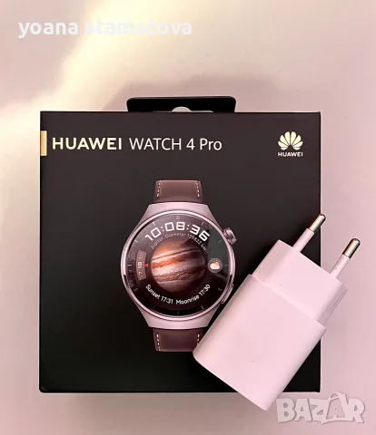 Мъжки smart часовник HUAWEI WATCH 4 PRO